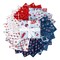 Stars and Stripes Forever Fat Quarter Bundle by Lori Whitlock for Riley Blake (FQ-15710-21)